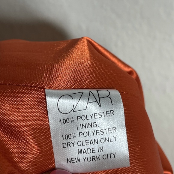 Czar by Cesar Galindo NYFW Runway Copper Mini Dress 10 - Picture 5 of 6